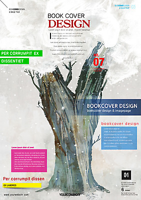 PSD 나무 템플릿 편집 표지디자인 북디자인 계절 표지 포스터 리플렛 백그라운드 겨울 북커버 팜플렛 사람없음 눈 잡지 표지샘플 이미지템플릿 자연요소 식물 날씨 간행물 파일형식