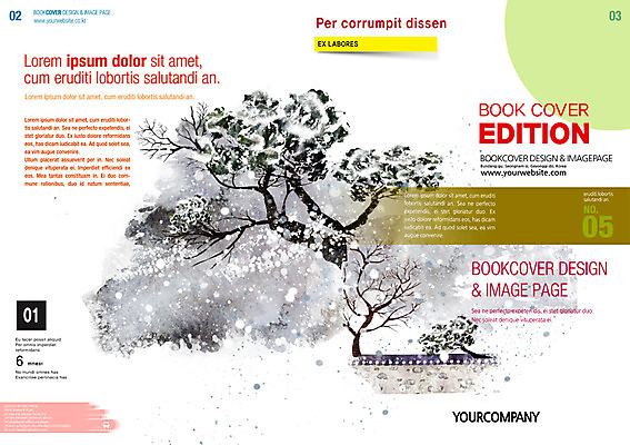 PSD 나무 템플릿 편집 표지디자인 북디자인 계절 표지 리플렛 백그라운드 겨울 북커버 팜플렛 사람없음 눈 잡지 표지샘플 이미지템플릿 자연요소 식물 날씨 간행물 파일형식