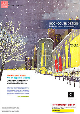 PSD 나무 템플릿 편집 표지디자인 북디자인 계절 표지 포스터 리플렛 백그라운드 겨울 북커버 거리 팜플렛 사람없음 건물 눈 도심 잡지 표지샘플 이미지템플릿 자연요소 식물 건축물 날씨 간행물 도시 파일형식