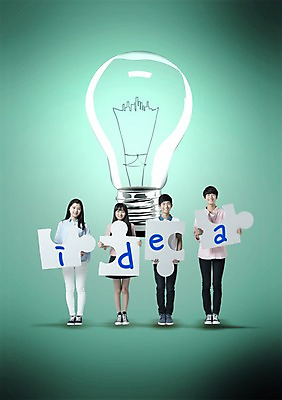 전신 PSD 편집 편집이미지 학생 여학생 여자 교육 남자 남학생 전구 청소년 아이디어 서기 웃음 들기 사람 동양인 여러명 10대 한국인 퍼즐 청소년교육 십대만 이미지편집 다수 컨셉 모션 표정 인종 파일형식