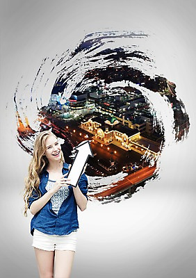 PSD 서양인 외국인 백인 편집 편집이미지 한국문화 한국전통 전통 건축물 여자 화살표 문화 야경 붓터치 한국 한명 서기 웃음 들기 사람 20대 성인 빛 도시 역사 먹 과거 여자만 여자한명만 성인여자만 청년만 청년여자만 성인한명만 청년여자한명만 성인여자한명만 성인만 이미지편집 1 동양문화 건축 아시아 컨셉 모션 서예 표정 인종 청년 야간 파일형식 풍경_경치