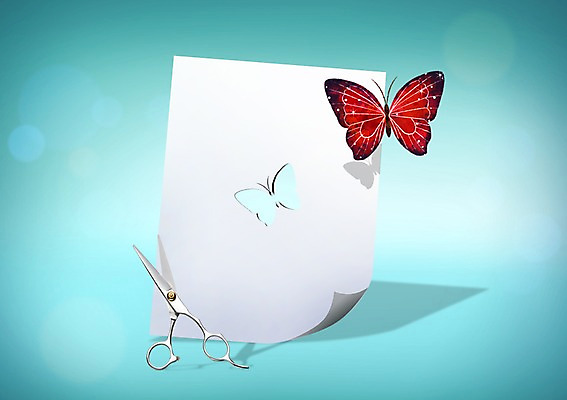 PSD 동물 편집 편집이미지 종이 캠페인 나비 곤충 가위 그림자 사람없음 자연보호 그린캠페인 자르기 오브젝트 환경보전 이미지편집 모션 자연 문구용품 보호 사회이슈 파일형식