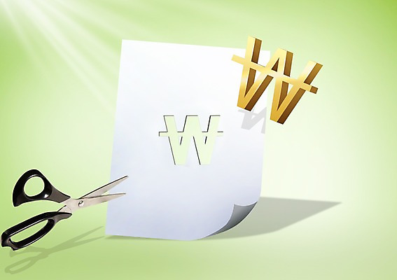 PSD 편집 편집이미지 종이 가위 그림자 사람없음 금융 빛 화폐기호 자르기 오브젝트 이미지편집 기호 모션 문구용품 경제 화폐 파일형식