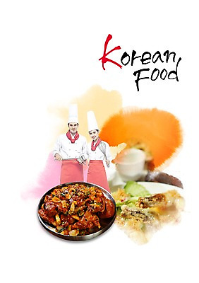 PSD 외국인 편집 편집이미지 모자 접시 여자 남자 한식 음식 주방용품 요리사모자 육류 웃음 들기 사람 상반신 성인 두명 요식업 요리사 앞치마 국자 족발 매운족발 성인만 이미지편집 직업 모자_잡화 식기 잡화 산업 생활용품 식재료 모션 표정 돼지고기 인종 파일형식