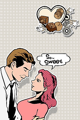 서양인 외국인 커플 여자 기념일 남자 행복 백그라운드 말풍선 일러스트 포옹 발렌타인데이 사람 이벤트 성인 두명 초콜릿 축하 팝아트 성인만 국내일러스트 AI파일 감정 컨셉 관계 안기 데이이벤트 디저트 인종 그림 파일형식 벡터