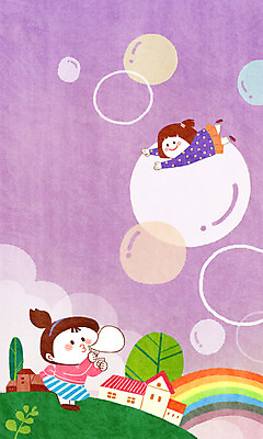 주간 PSD 구름 여자 행복 어린이 무지개 일러스트 상상 주택 상상일러스트 사람 야외 두명 비눗방울 즐거움 어린이상상 설레임 여자만 어린이만 소녀만 동심 국내일러스트 자연요소 감정 건물 파일형식