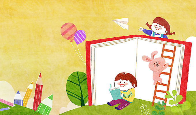 주간 PSD 동물 한마리 여자 남자 행복 어린이 일러스트 사다리 상상 상상일러스트 사람 야외 두명 책 독서 연필 토끼 종이비행기 즐거움 어린이상상 풍선 설레임 어린이만 동심 국내일러스트 자연요소 1 감정 포유류 학용품 반려동물 필기구 도구 종이접기 파일형식