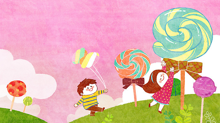 주간 PSD 구름 여자 남자 행복 리본 어린이 일러스트 상상 디저트 막대사탕 사탕 상상일러스트 사람 야외 두명 즐거움 어린이상상 풍선 설레임 마시멜로우 어린이만 동심 국내일러스트 자연요소 감정 음식 파일형식