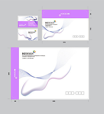 템플릿 문양 선 무늬 곡선 명함 명함템플릿 봉투 서류봉투 편지봉투 사람없음 세트 패키지 봉투템플릿 우편봉투 비즈디자인 이미지템플릿 AI파일 편지 우편물 파일형식 벡터