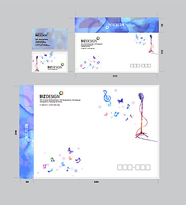 템플릿 문양 기호 음악 나비 무늬 음표 명함 명함템플릿 봉투 서류봉투 편지봉투 사람없음 세트 컬러풀 스탠드마이크 패키지 봉투템플릿 우편봉투 비즈디자인 이미지템플릿 AI파일 문자 컬러 곤충 문화예술 편지 우편물 마이크 파일형식 벡터