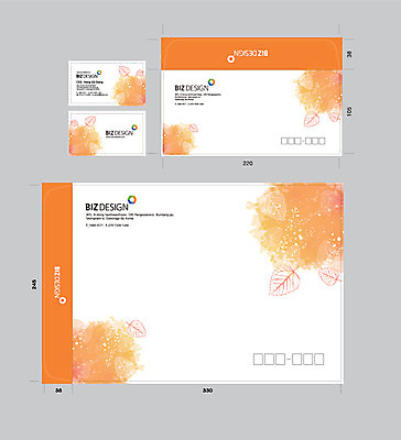템플릿 문양 컬러 무늬 명함 명함템플릿 나뭇잎 봉투 서류봉투 편지봉투 사람없음 세트 주황색 패키지 봉투템플릿 우편봉투 비즈디자인 이미지템플릿 AI파일 잎 편지 우편물 파일형식 벡터