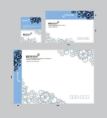 템플릿 문양 무늬 명함 명함템플릿 봉투 서류봉투 편지봉투 사람없음 세트 오브젝트 톱니바퀴 패키지 봉투템플릿 우편봉투 비즈디자인 이미지템플릿 AI파일 편지 우편물 파일형식 벡터