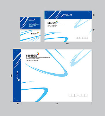 템플릿 문양 선 컬러 무늬 곡선 명함 명함템플릿 봉투 서류봉투 편지봉투 사람없음 파란색 세트 패키지 봉투템플릿 우편봉투 비즈디자인 이미지템플릿 AI파일 편지 우편물 파일형식 벡터