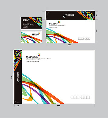 템플릿 문양 선 무늬 곡선 명함 명함템플릿 봉투 서류봉투 편지봉투 사람없음 세트 컬러풀 패키지 봉투템플릿 우편봉투 비즈디자인 이미지템플릿 AI파일 컬러 편지 우편물 파일형식 벡터