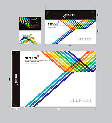 템플릿 문양 선 무지개 무늬 명함 명함템플릿 봉투 서류봉투 편지봉투 사람없음 세트 컬러풀 직선 패키지 봉투템플릿 우편봉투 비즈디자인 이미지템플릿 AI파일 자연요소 컬러 편지 우편물 파일형식 벡터