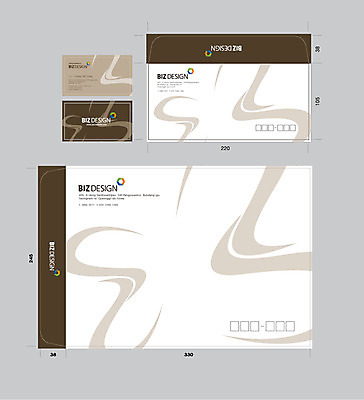 템플릿 문양 선 무늬 곡선 명함 명함템플릿 봉투 서류봉투 편지봉투 사람없음 세트 패키지 봉투템플릿 우편봉투 비즈디자인 이미지템플릿 AI파일 편지 우편물 파일형식 벡터