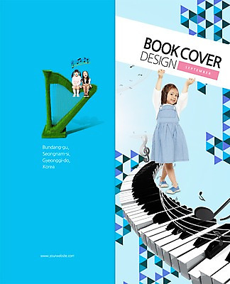 전신 PSD 외국인 템플릿 편집 표지디자인 북디자인 출판디자인 여자 교육 표지 문화 어린이 예술 악기 음악 리플렛 백그라운드 2단접지 북커버 음표 문화예술 서기 사람 앉기 동양인 소녀 팜플렛 세명 한국인 건반 피아노 건반악기 높은음자리표 오선지 하프 여자만 어린이만 소녀만 이미지템플릿 기호 모션 현악기 인종 악보 오선 파일형식