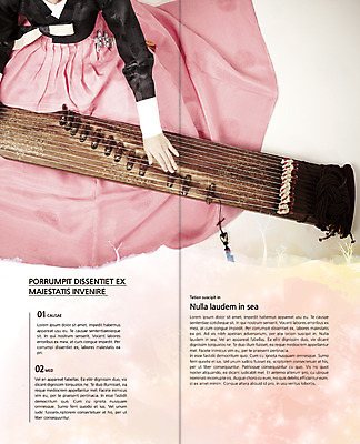 PSD 템플릿 편집 한국전통 전통 표지디자인 북디자인 출판디자인 여자 내지 전통문화 문화 예술 악기 음악 리플렛 백그라운드 연주 2단접지 북커버 문화예술 국악기 국악 한명 사람 앉기 팜플렛 성인 연주자 한복 가야금 여자만 여자한명만 성인여자만 성인만 이미지템플릿 1 모션 현악기 한국 음악가 전통의상 파일형식