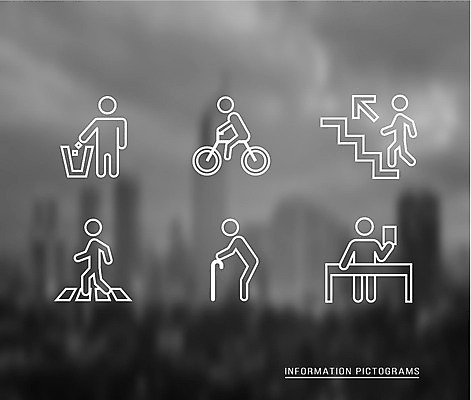 아이콘 화살표 백그라운드 탁자 지팡이 안내 사람모양 들기 사람없음 세트 픽토그램 계단 자전거 쓰레기통 횡단보도 쓰레기 승차 방향 버리기 오르기 건너기 2D아이콘 AI파일 모양 가구 모션 바이크 보행로 파일형식 벡터