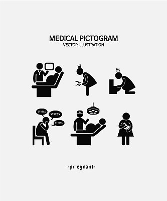 아이콘 의학 남편 스트레스 사람모양 병원 사람없음 세트 픽토그램 임산부 진료 고통 의사 기다림 수술실 진통 2D아이콘 AI파일 모양 감정 모션 임신 의료진 파일형식 벡터