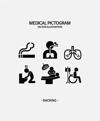 아이콘 의학 사람모양 흡연 담배 사람없음 세트 픽토그램 고통 의사 허파 연기 휠체어 수술실 변기 수액 입원 구역질 2D아이콘 AI파일 모양 감정 병원 의료진 호흡기관 구토 파일형식 벡터