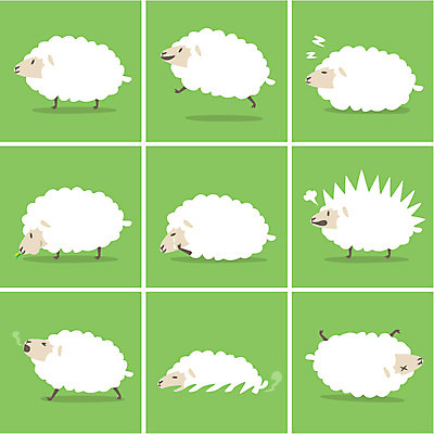 동물 캐릭터 동물캐릭터 일러스트 모션 사람없음 세트 달리기 분노 죽음 잠 양 풀 수면 울음 졸음 먹기 냄새 하품 양캐릭터 기절 배변 일러캐릭터 AI파일 식물 감정 포유류 표정 물 생리현상 파일형식 벡터