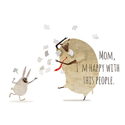 PSD 동물 캐릭터 동물캐릭터 두마리 일러스트 넥타이 사람없음 토끼 양 던지기 꾸지람 문서 열정 양캐릭터 실수 일러캐릭터 잡화 감정 2 포유류 모션 반려동물 체벌 파일형식