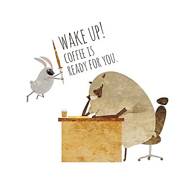 PSD 동물 캐릭터 커피 동물캐릭터 두마리 의자 일러스트 들기 사람없음 토끼 잠 양 수면 졸음 책상 열정 양캐릭터 죽도 일러캐릭터 감정 음료 가구 2 포유류 모션 물 반려동물 검도용품 파일형식