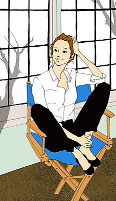 전신 PSD 라이프스타일 여자 여유 의자 일러스트 창문 휴식 한명 사람 앉기 성인 만화 창가 아트툰 여자만 여자한명만 성인여자만 성인만 국내일러스트 1 감정 가구 컨셉 모션 생활 그림 파일형식