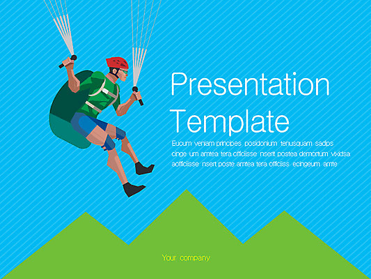 무료이미지 템플릿 편집 스포츠 그래프 사람 세트 PPT 프레젠테이션 문서템플릿 레이아웃 문서 패러글라이딩 이미지템플릿 무료PPT 파일형식
