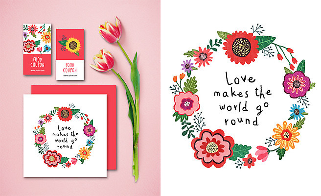 PSD 식물 템플릿 편집 표지디자인 꽃 결혼 결혼식 봉투 종류 사랑 사람없음 튤립 편지 청첩장 엽서 초대장 목업 이미지템플릿 카드프레임 감정 카드_감사 프레임 이벤트 파일형식