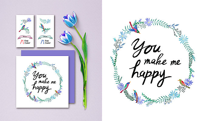 PSD 식물 템플릿 편집 표지디자인 꽃 행복 결혼 조류 결혼식 봉투 종류 사랑 사람없음 튤립 편지 청첩장 엽서 초대장 목업 이미지템플릿 카드프레임 동물 감정 카드_감사 프레임 이벤트 파일형식