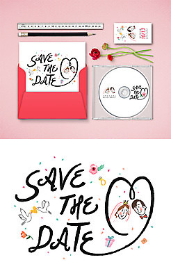 PSD 템플릿 편집 표지디자인 커플 여자 남자 얼굴 결혼 결혼식 봉투 자 종류 사랑 사람 성인 두명 연필 CD 편지 청첩장 엽서 초대장 목업 성인만 이미지템플릿 카드프레임 감정 관계 문구용품 학용품 카드_감사 프레임 이벤트 신체부위 필기구 파일형식