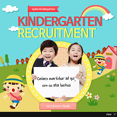 주간 PSD 템플릿 여자 남자 어린이 웹템플릿 무지개 주택 팝업 이벤트팝업 웹팝업 사람 동양인 소녀 이벤트 소년 여러명 야외 유치원 유치원생 한국인 원아모집 어린이만 이미지템플릿 자연요소 교육 다수 인종 건물 모집 원아 파일형식