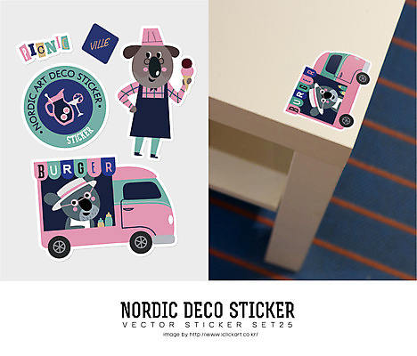 동물 캐릭터 동물캐릭터 스티커 일러스트 자동차 아이스크림 북유럽 북유럽스타일 사람없음 책상 코알라 일러캐릭터 AI파일 유럽 육상교통 가구 포유류 디저트 스타일 파일형식 벡터