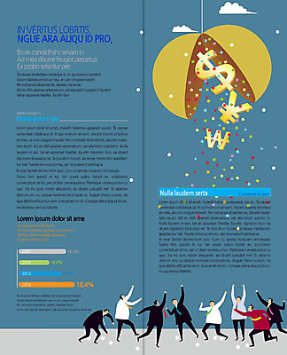 PSD 구름 템플릿 편집 표지디자인 북디자인 출판디자인 남자 내지 리플렛 백그라운드 2단접지 북커버 비즈니스 그래프 사람 팜플렛 여러명 성인 금융 달러 비즈니스맨 화폐기호 엔 꽃가루 박 남자만 성인남자만 성인만 이미지템플릿 자연요소 기호 다수 돈 경제 직장인 가루 화폐 파일형식