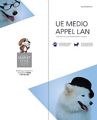 PSD 동물 템플릿 편집 캐릭터 모자 표지디자인 북디자인 출판디자인 표지 안경 리플렛 백그라운드 2단접지 북커버 팜플렛 사람없음 반려동물 개 강아지 발자국 메롱 사모예드 반려 이미지템플릿 잡화 포유류 자국 모션 파일형식