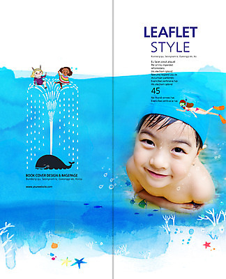 PSD 동물 템플릿 편집 표지디자인 북디자인 출판디자인 여자 어린이교육 교육 표지 남자 어린이 리플렛 바다 백그라운드 2단접지 북커버 불가사리 어류 웃음 사람 동양인 소녀 소년 팜플렛 여러명 상반신 수영 한국인 스노클링 물안경 오리발 돌고래 분수 분수_분수대 어린이만 이미지템플릿 다수 포유류 극피동물 표정 인종 수중동물 수상스포츠 분수대 수영용품 파일형식