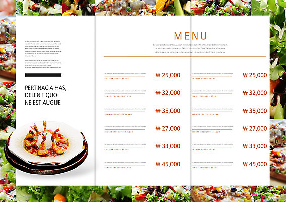 PSD 템플릿 편집 접시 표지디자인 북디자인 출판디자인 내지 음식 리플렛 백그라운드 채소 북커버 3단접지 새우 팜플렛 사람없음 요식업 해물요리 가격 해산물 메뉴 이미지템플릿 식기 산업 갑각류 파일형식