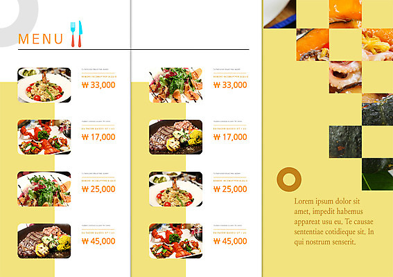 PSD 템플릿 편집 접시 표지디자인 북디자인 출판디자인 내지 음식 리플렛 백그라운드 포크 채소 북커버 3단접지 호박 파스타 스파게티 육류 스테이크 팜플렛 사람없음 요식업 샐러드 나이프 바닷가재 가격 해산물 메뉴 낙지 이미지템플릿 식기 산업 식재료 연체동물 서양음식 수중동물 칼 가재 파일형식