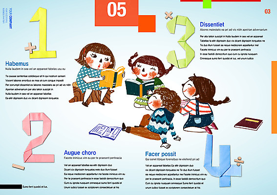 PSD 템플릿 편집 표지디자인 북디자인 여자 교육 남자 어린이 리플렛 북커버 사람 팜플렛 여러명 책 독서 잡지 어린이만 이미지템플릿 다수 간행물 파일형식