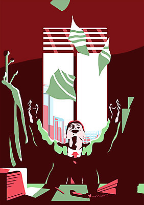 PSD 옷 남자 종이 일러스트 비즈니스 창문 한명 사람 빌딩 성인 책 사무실 연필 기쁨 업무 직장인 비즈니스맨 옷걸이 전화기 열정 남자만 남자한명만 성인남자만 성인만 국내일러스트 직업 1 감정 학용품 건물 필기구 작업 파일형식