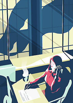 PSD 여자 종이 의자 일러스트 비즈니스 창문 실내 한명 사람 빌딩 성인 스마트폰 사무실 연필 모니터 업무 직장인 비즈니스우먼 커피잔 책상 파일 열정 통화 야근 워커홀릭 여자만 여자한명만 성인여자만 성인만 국내일러스트 직업 1 감정 커피 가구 모션 학용품 잔 내부 건물 핸드폰 스마트기기 컴퓨터 필기구 작업 파일형식