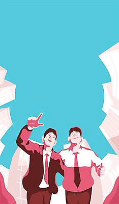 PSD 나무 남자 가로등 일러스트 비즈니스 하늘 사람 정장 빌딩 성인 야외 두명 파이팅 직장인 비즈니스맨 열정 남자만 성인남자만 성인만 국내일러스트 식물 직업 옷 공공시설 감정 모션 건물 파일형식