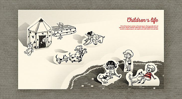 PSD 여자 남자 어린이라이프 어린이 여러마리 일러스트 놀이 실내 텐트 사람 소녀 소년 여러명 일상 반려동물 카펫 놀이방 곰인형 페이퍼아트 강아지 어린이만 국내일러스트 동물 라이프스타일 인형 다수 캠핑도구 내부 라이프 개 파일형식
