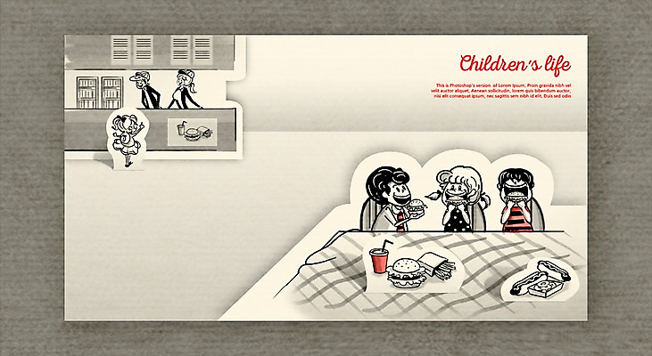 PSD 여자 남자 어린이라이프 음료 어린이 음식 의자 일러스트 탁자 패스트푸드 실내 사람 소녀 소년 여러명 성인 일상 레스토랑 감자튀김 햄버거 페이퍼아트 핫도그 국내일러스트 라이프스타일 가구 다수 감자 내부 라이프 식당 튀김 인스턴트 파일형식