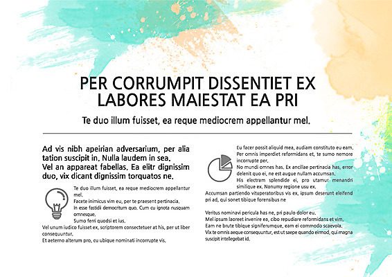 템플릿 내지 붓터치 사람없음 프레젠테이션 문서템플릿 서식 레이아웃 문서 제안서 이미지템플릿 AI파일 파일형식 벡터