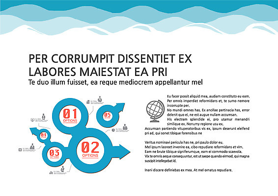 템플릿 내지 물결 파도 사람없음 프레젠테이션 문서템플릿 서식 레이아웃 문서 제안서 이미지템플릿 AI파일 바다 파일형식 벡터