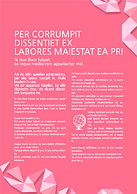 템플릿 내지 분홍색 컬러 사람없음 프레젠테이션 문서템플릿 서식 레이아웃 문서 제안서 이미지템플릿 AI파일 파일형식 벡터