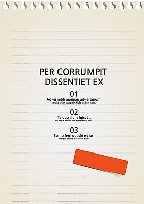 템플릿 내지 사람없음 공책 프레젠테이션 문서템플릿 포스트잇 서식 레이아웃 문서 제안서 목차 이미지템플릿 AI파일 문구용품 메모지 파일형식 벡터